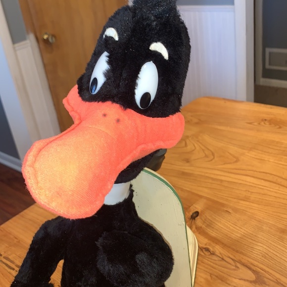 Vintage | Toys | 971 Vintage Warner Brothers Daffy Duck Plush 2 Inches ...